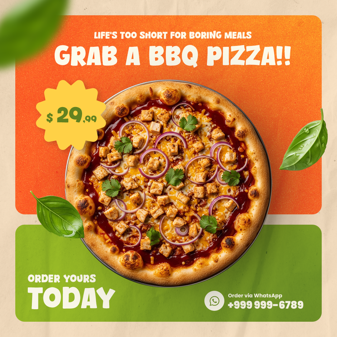 BBQ Pizza post