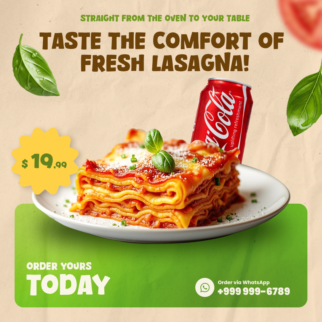 Cheesy Lasagna post